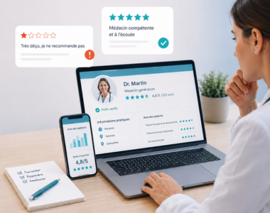 Gestion de l'e-réputation pour les Professionnels de Santé